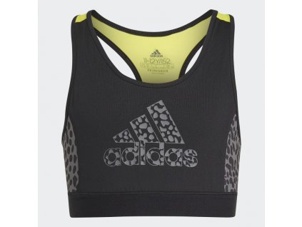 adidas Designed To Move Leopard Bra Top Black GN1446 01 laydown