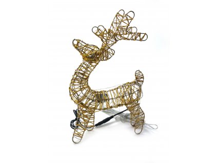 152162 svitici vanocni dekorace sob tepla bila 32 cm