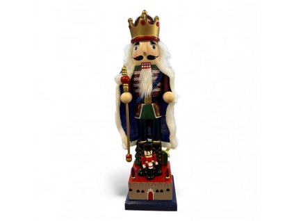vanocni-dekorace-louskacek-kral-s-plastem--40-cm-