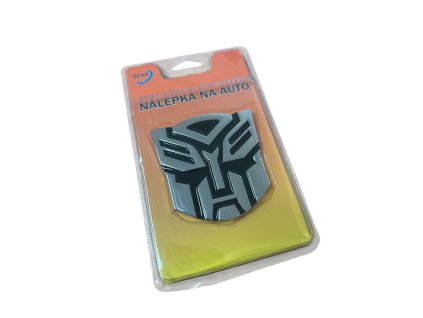 193196 3d chromova samolepka transformers autobot