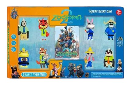 193848 zootopia 2 sada figurek karty