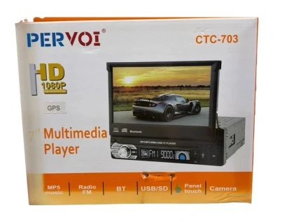 194629 autoradio 7 vysuvne bluetooth usb fm ctc 703 bez androidu