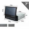 194626 3 autoradio 7 android vysuvny displej bluetooth usb ctc 703