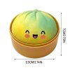 194911 3 antistresovy mackaci knedlicek squishy dumpling glitter 7x9 cm