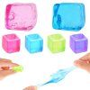 194914 2 antistresova mackaci kostka squishy ice cube 5x5x5 cm