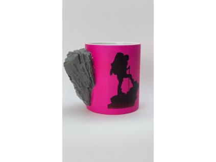 Lezecký hrnek výhled / Climbing mug view