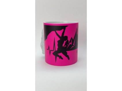 Lezecký hrnek srdce / Climbing mug heart