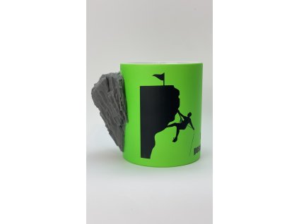 Lezecký hrnek vzhůru / Climbing mug up