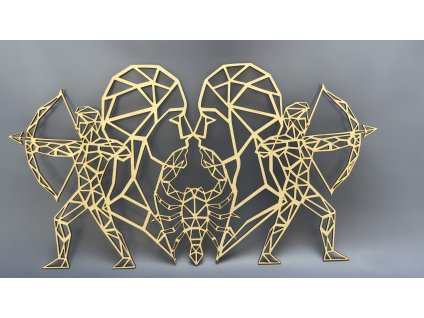 Rodinný obraz Blíženec, Rak, Střelci