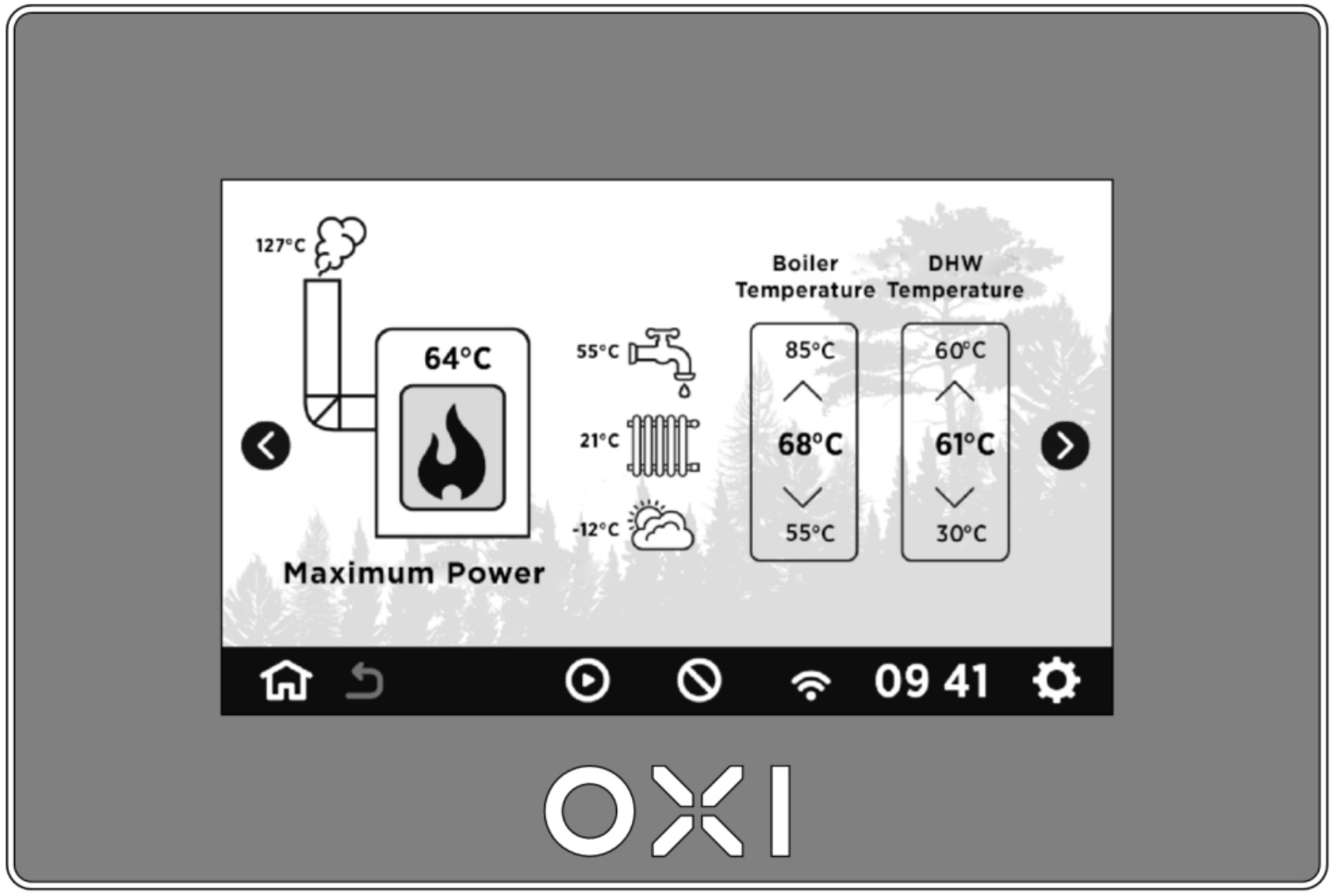 Dotykový panel OXI ControlPanel P1