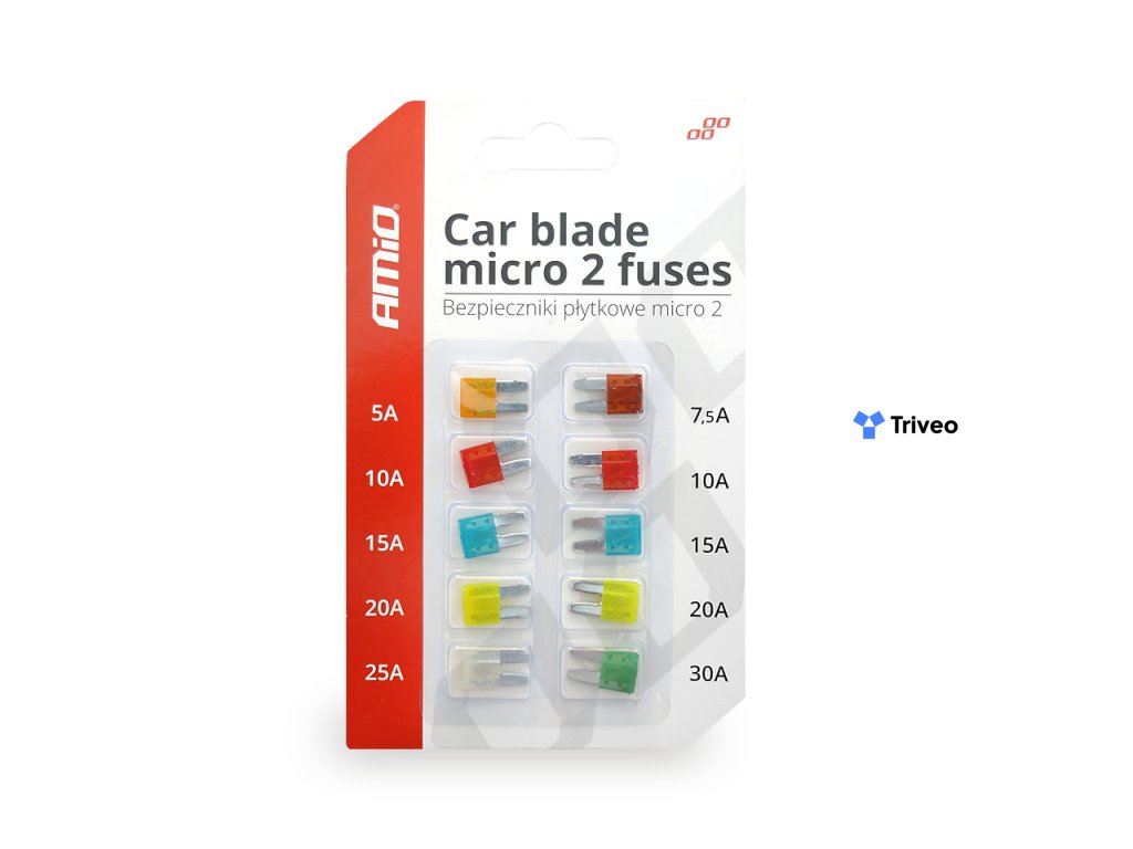 Autopoistky MICRO 2 blister 10ks