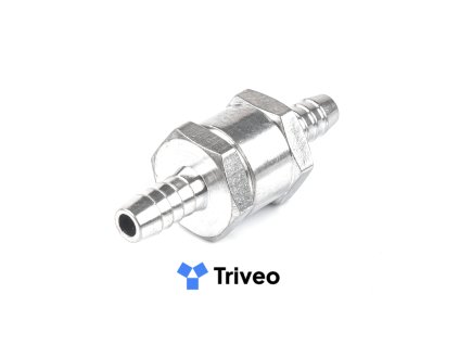 Hliníkový spätný ventil paliva 8mm