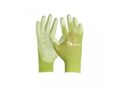 15262 rukavice tommi orange velkost s 7 zelene 19578
