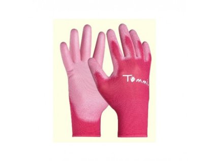 15265 rukavice tommi orange velkost m 8 ruzove 19579