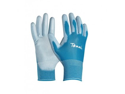 15268 rukavice tommi orange velkost l 9 modre 19580