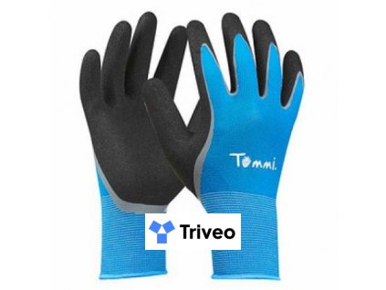 Rukavice TOMMI APFEL veľkosť L/9 modré 19604