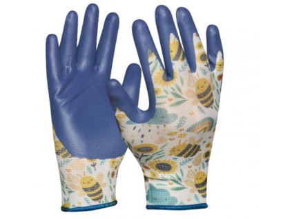 16003 rukavice gardeluxe modre 4 8r 26987