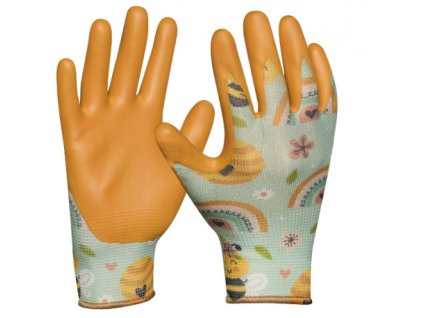 16006 rukavice gardeluxe zlte 4 8r 26988