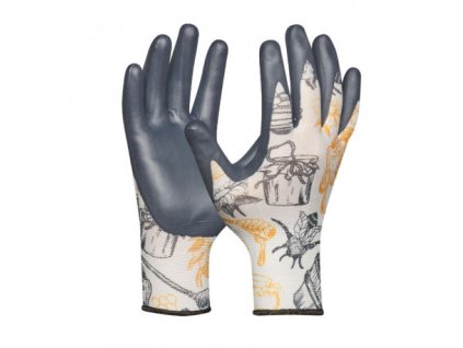 16018 rukavice gardeluxe honeybee velkost 7 27115