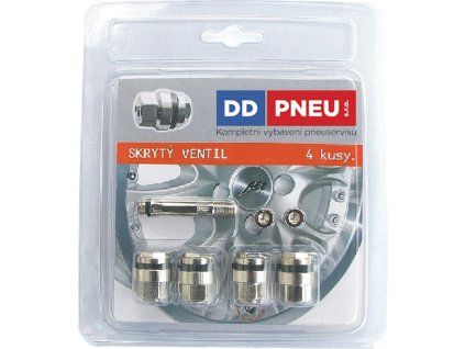 V007 Silver skryty ventil pro hlinikove disky