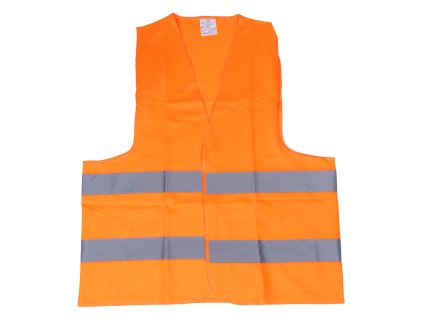 Výstražná vesta oranžová SV-02 z certifikátom
