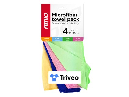 Sada utierok z mikrovlákna 4 ks 30x30 cm