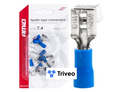 Elektrické konektory 7.4/6.3mm 1.5-2.5mm2 15A 10ks