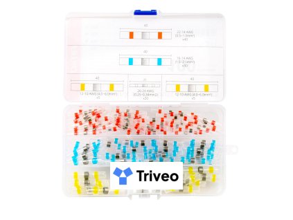 Sada cínových konektorov veľká