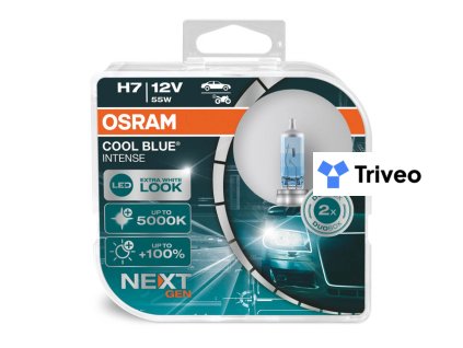 Halogénové žiarovky Osram H7 12V 55W PX26d Cool BlueCool Blue NEXT GEN 2 ks