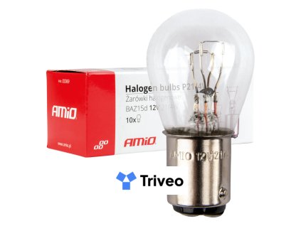 Halogénové žiarovky P21/4W 12V BAZ15d 10ks