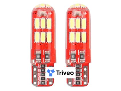 LED žiarovky CANBUS 15SMD 4014 T10e (W5W) SILCA White 12V