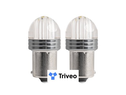 LED žiarovky STANDARD P21W 9SMD 12V Clear white