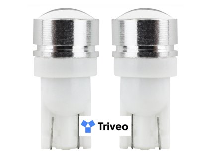 LED žiarovky STANDARD T10 W5W 3xCOB HP 1,5W 12V Lens