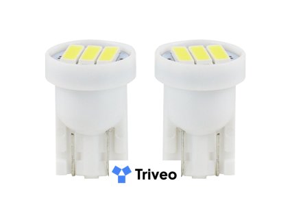 LED žiarovky STANDARD T10 W5W 3xSMD 7020 12V