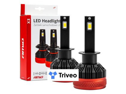 LED žiarovky hlavného svietenia H1 X3 Series AMiO