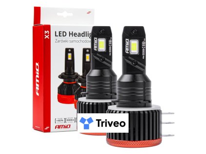 LED žiarovky hlavného svietenia H15 X3 Series AMiO