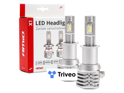 LED žiarovky hlavného svietenia H3 X1 Series AMiO