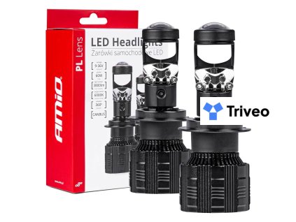 LED žiarovky hlavného svietenia H7 PL Lens séria AMiO-03668
