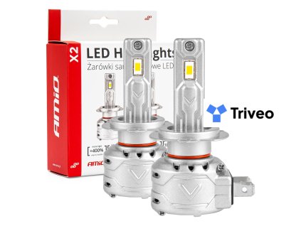 LED žiarovky hlavného svietenia H7 X2 Series AMiO