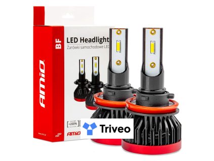 LED žiarovky hlavného svietenia H8/H9/H11 BF séria AMiO