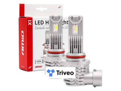 LED žiarovky hlavného svietenia HB4 9006 X1 Series AMiO