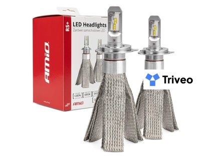 LED žiarovky pre hlavné svietenie H4 50W RS+ Slim séria