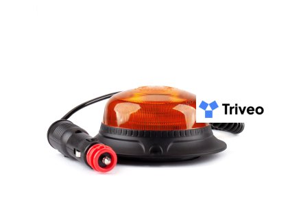 Výstražný maják W21m Magnet / 3 skrutky R65 R10 18LED 12/24V IP56
