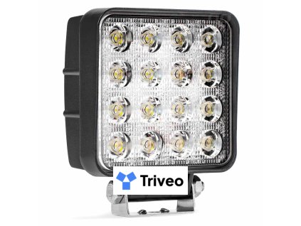 Pracovné LED svetlo 16x LED AWL05 EMC 108x108 48W FLAT 9-60V