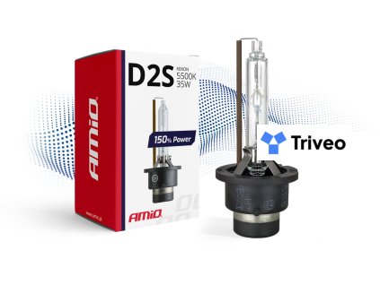 Xenónová výbojka D2S 5500K AMiO 150% POWER
