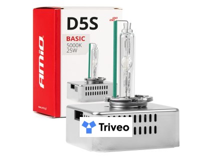 Xenónová výbojka D5S 25W 5000K AMiO BASIC