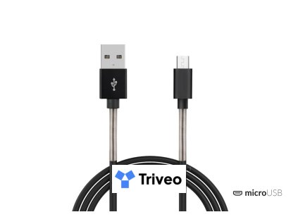 Kábel USB do micro USB AMiO FullLINK 1m 2,4A