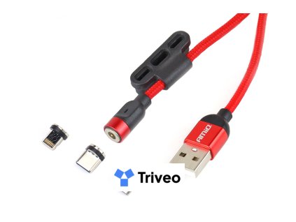 Multikábel USB Lightning/USB C/micro USB 1m UC-08