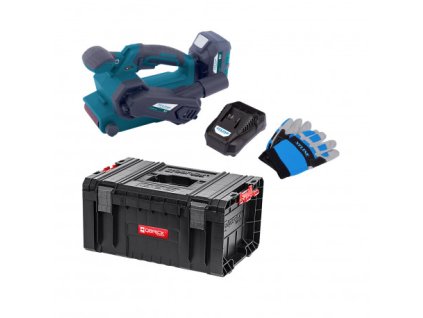 455 1 aku pasova bruska 18v bateria 5 0ah nabijacka 3 5a box xt102755 1b5b