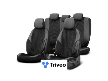 Sada autopoťahov OTOM ADVANCED 204 BLACK BABYFACE 3-ZIP